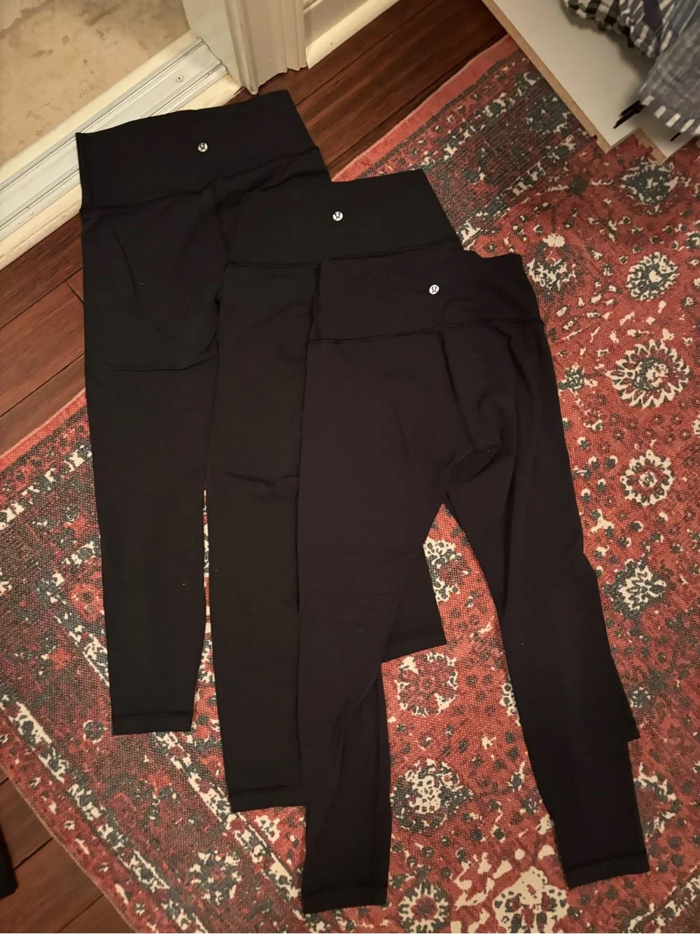 Lululemon Wunder under yoga pants set of three